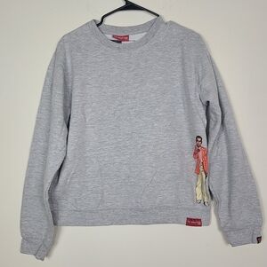 The Marathon Clothing Nipsey Hussle TMC Crewneck Sweatshirt Gray Size S RARE